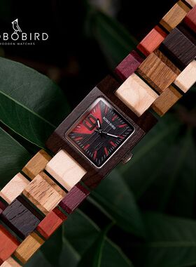 BOBOBIRD Unique design Ladies Watch Timepieces Quartz Wood