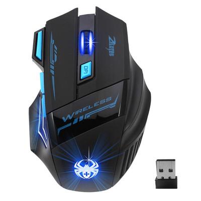 ZELOTES F-14 Gaming Mouse F14 USB 2.4G Hz Wireless 2400 DPI