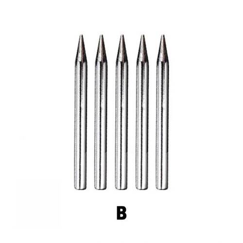 5pcs BB B C D K Soldering Iron Tips Copper 40W Lower Tempera
