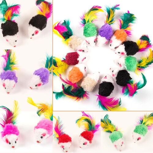10 Pcs Puppy Pet Dogs  Chew Molar Toys Mini Funny Playing