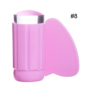 NICOLE DIARY Nail Art Templates  Clear Jelly Silicone Nail S