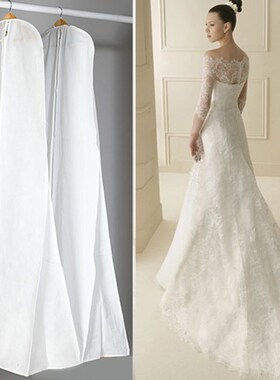 Wedding Dress Dust Cover Clothes Storage Bag Thick Non wove