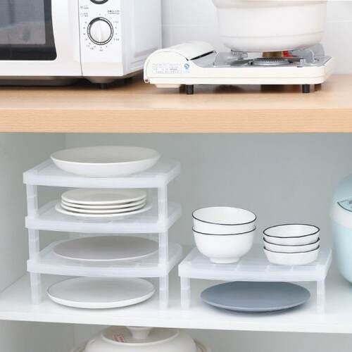 Multifunctional Layered Storage Rack For Kitchen Cabinets Di