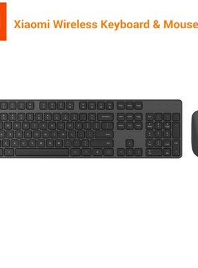 Wireless Keyboard Mouse Set 2.4GHz 104 Keys Portable Keyboar