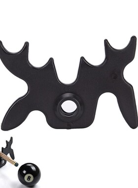1PCS Head Billiards Cross Antlers Rod Holder Snooker Billiar