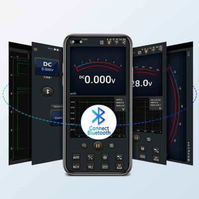 AN9002 Digital True RMS 6000 Counts Bluetooth Multimetro AC/