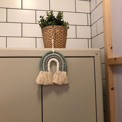 Rainbow Wall Decor for Bedroom Nursery Baby Kids Rooms Tapes