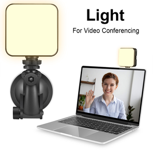 W64 Video Conference Lighting Rotating Ball Head Adjustable