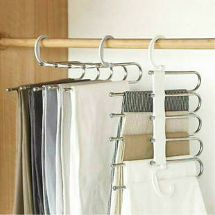 5 in 1 Wardrobe Hanger Multi-functional Clothes Hangers  Sta