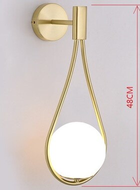 Nordic creative living room background wall lamp modern mini