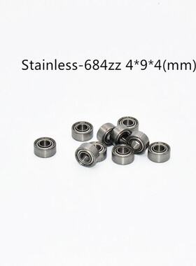 Stainless steel bearing 10PCS S684ZZ 4*9*4(mm) free shipping