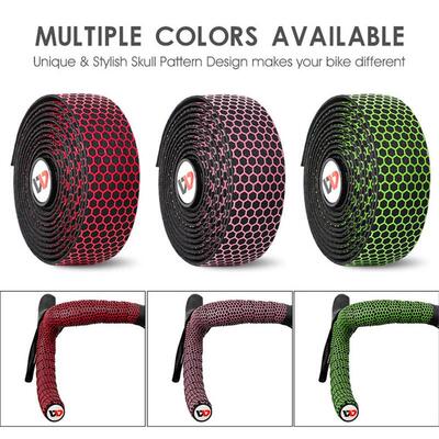 Hex Bicycle Handlebar Tape Bar Adhesive Wrap Tape Camouflage
