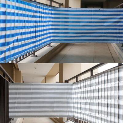 5m Heat Resistant Balcony Privacy Screen Fence Shade Cover A