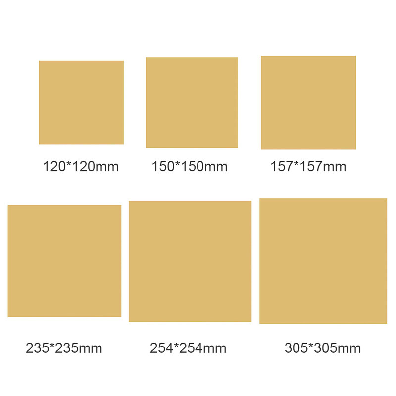305/254/235/157/150/120mm 3d printer pei sheet  for 3d print