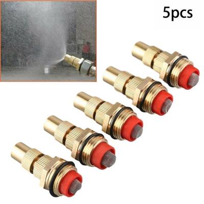 5PCS Adjustable Spray Nozzle Lawn Misting Sprinkler Garden W