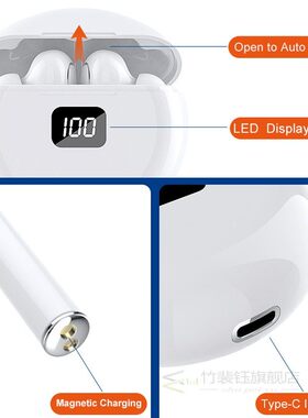 TWS Bluetooth 5.0 Earphone fone de ouvido sem fio xiomi ear