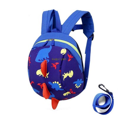 2018 Baby Kids Cute Dinosaur Backpack Safety Anti Lost Backp