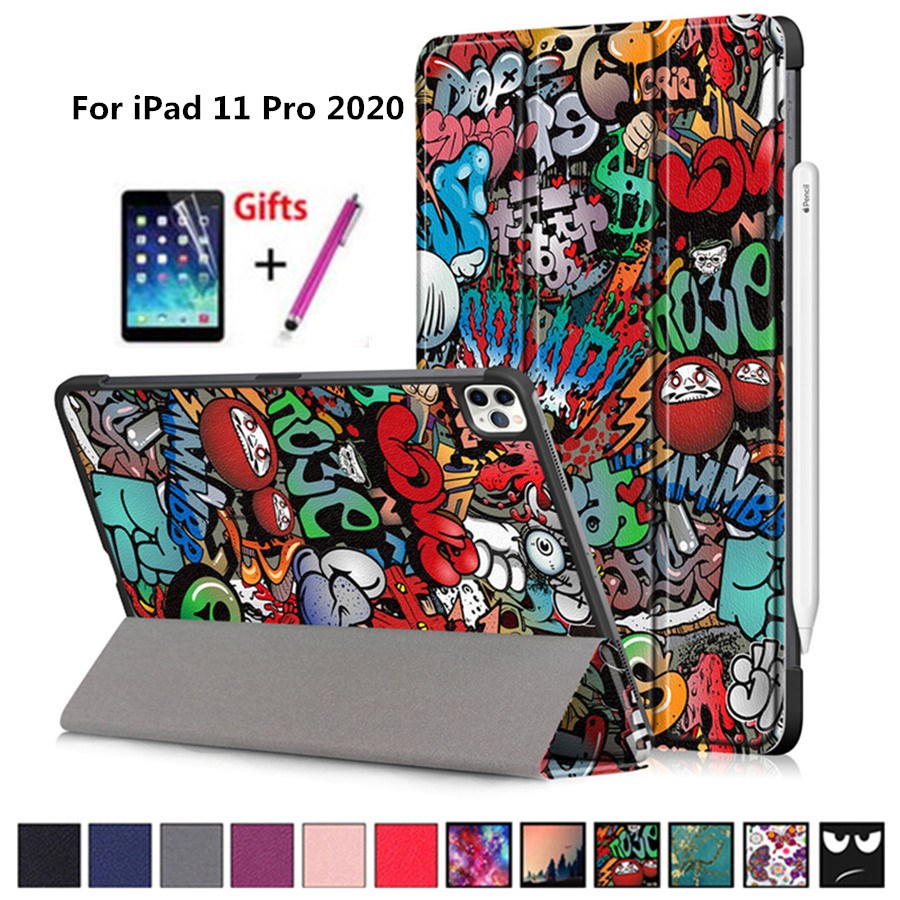 Case for iPad Pro 11 2nd Generation 2020 Smart Cover Funda f
