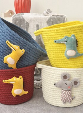 40# Desktop Storage Basket Cute Toy Storage Box Sewing Cosm