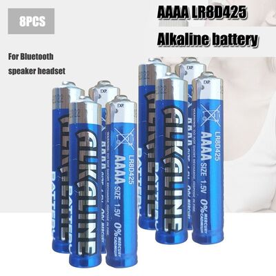 8PCS AAAA Battery 1.5V LR61 AM6 Alkaline Battery MN2500 E96