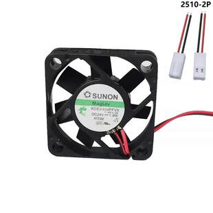SNON KDE2404PFV2 4010 4CM 24V 1.4W 2pin Maglev cooling fan 4