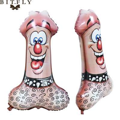 50 x80 cm  Willy shape aluminium foil  balloon Bachelorette