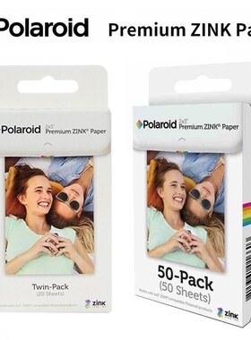 Polaroid Instax 2x3 Inch Premium ZINK Film Photo Paper TWIN