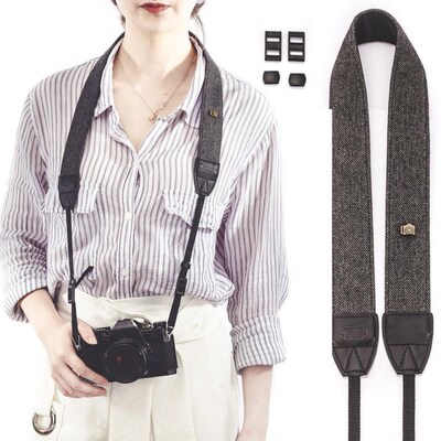 Shoulder Sling Neck Strap Belt Camera SLR/DSLR For Canon So