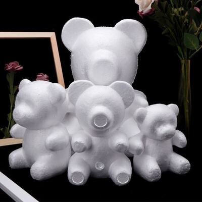 Modeling Bear White Polystyrene Foam Balls Styrofoam Crafts