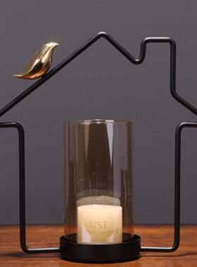 Tealight Candle Holders Wedding Decorations Black Metal Cand