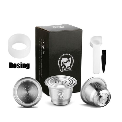 Nespresso Reusable Coffee Capsule Stainless Steel Refillable