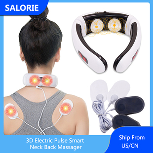 SALORIE 3D Electric Pulse Smart Back And Neck Massager Far