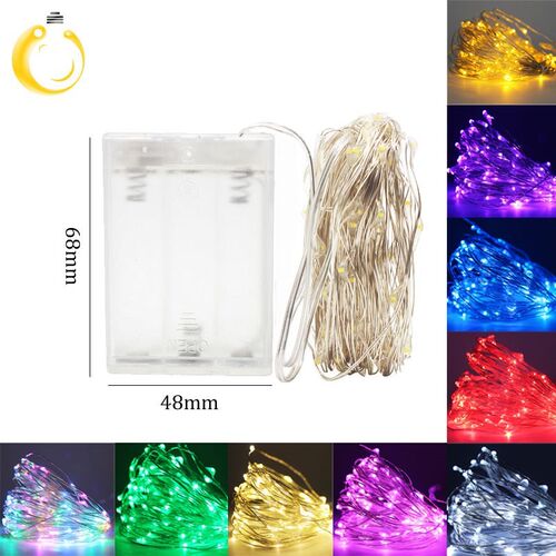 1-10M Copper Wire LED String lights night light Holiday ligh
