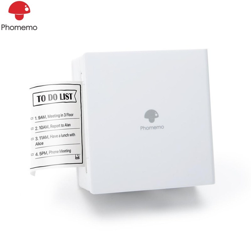 Portable Phomemo M02 Pocket Label Printer Mini Bluetooth Wi