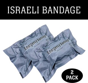 2 PACK  Israeli 4” / 6'' Emergency Compression