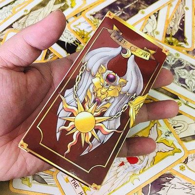 Anime Card Captor Sakura TAROT Clow Card Cosplay Props KINO