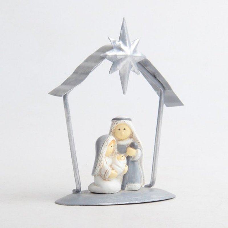 cute cartoon star nativity christmas ornament artificial res