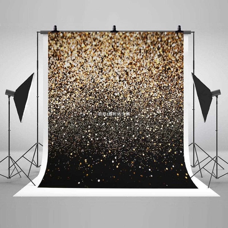 3 Sizes Glitter Dots Photography Backdrop Vinyl Background C 玩具/童车/益智/积木/模型 其他玩具枪 原图主图