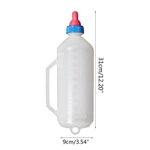 23GB Lamb Feeder Milk Bottle with Nipple Plastic 1500ml Capa