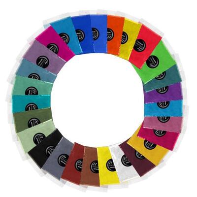 52 Color Mica Powder Pearlescent Pigment Resin Colorant Pack