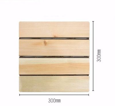 Outdoor anticorrosive wood flooring garden outdoor balcony f