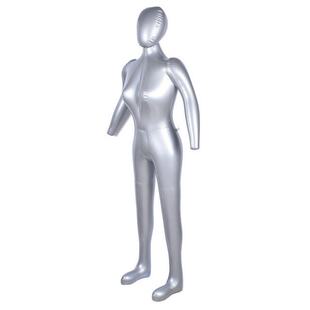 165cm Inflatable Full Body Female Model Mannequin With Arm S