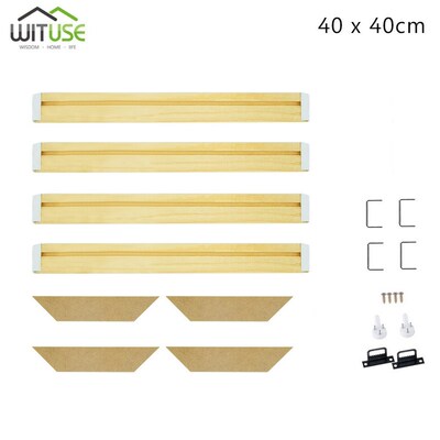 DIY Wooden Picture Frame Kit  Canvas Painting Art Stretcher