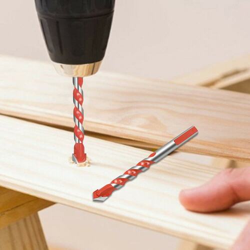 5/7pcs Construction Drill Bits Set For Tile Glass Ceramic Ma