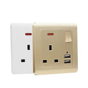 standard usb socket Double power British Swit wall