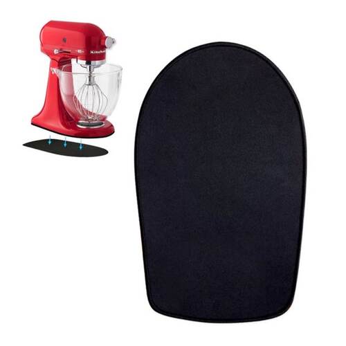 Rubber Mixer Mover Non-Slip Rolling Tray Mats Kitchen Access