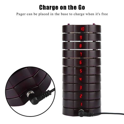 Pager Maximum 999 Pagers Restaurant Pager System 1.5km Conne
