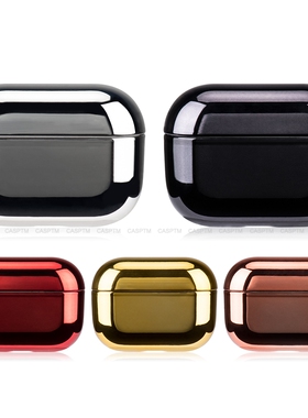 Electroplate Earphone Case For AirPod Pro 2019 Hard PC Bluet