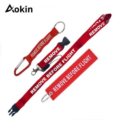 Lanyards Remove Before Flight Keychain Strap For Card Badge