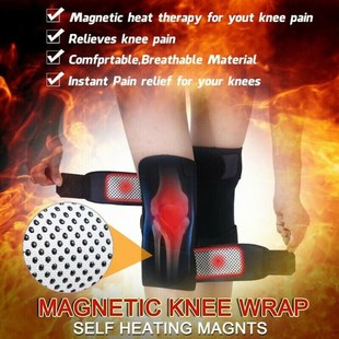 2PCS/lot Self Heating Knee Pad Magnetic Thermal Therapy Art